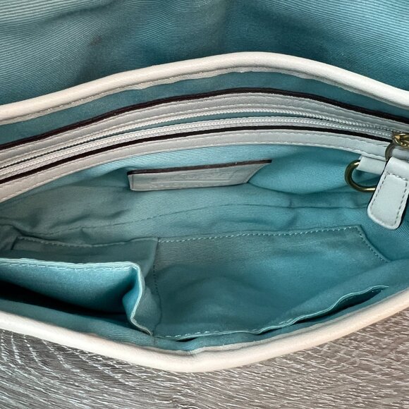 Vintage COACH Mini Soho 1457 Signature Blue Jacquard Shoulder Bag - Picture 7 of 8